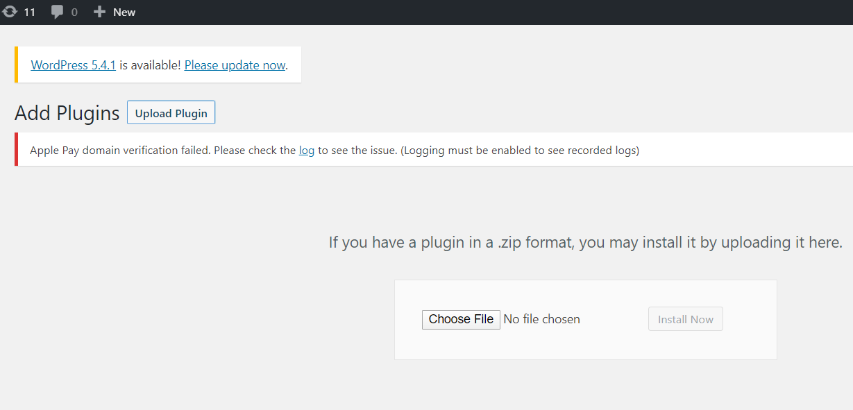 Upload step